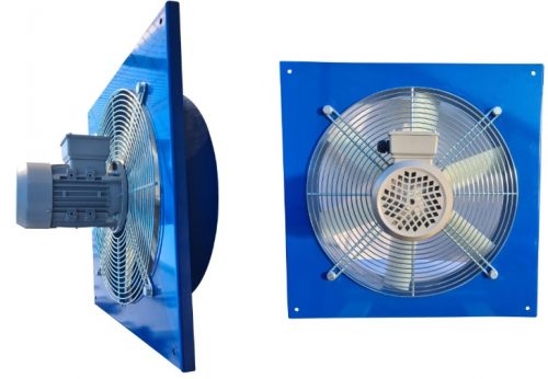 ventilatoare axiale de perete sau intubate